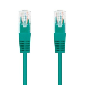 nanocable latiguillo rj45 cat. 6 utp 0.5 m verde