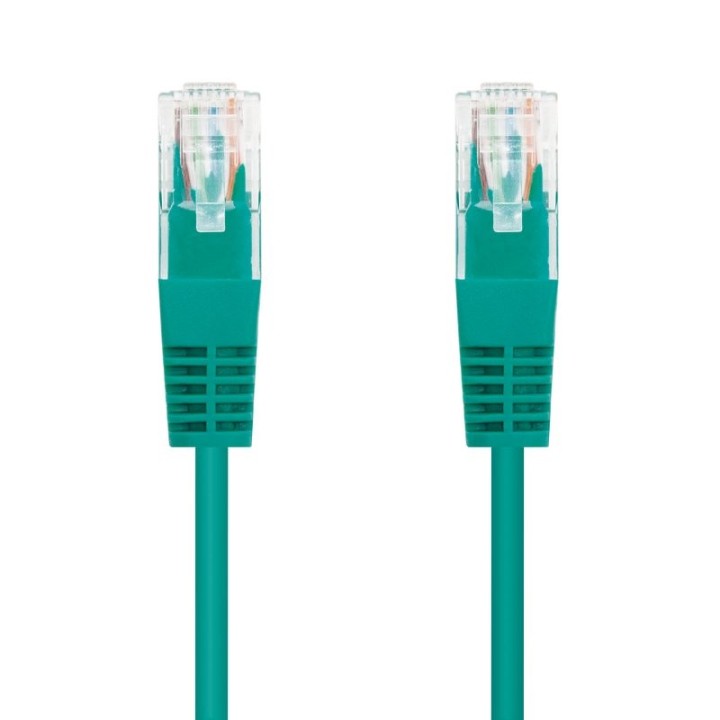 nanocable latiguillo rj45 cat. 6 utp 0.5 m verde