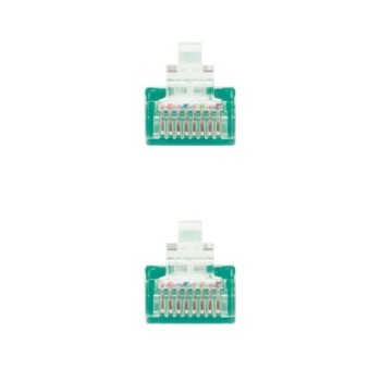 nanocable latiguillo rj45 cat. 6 utp 0.5 m verde