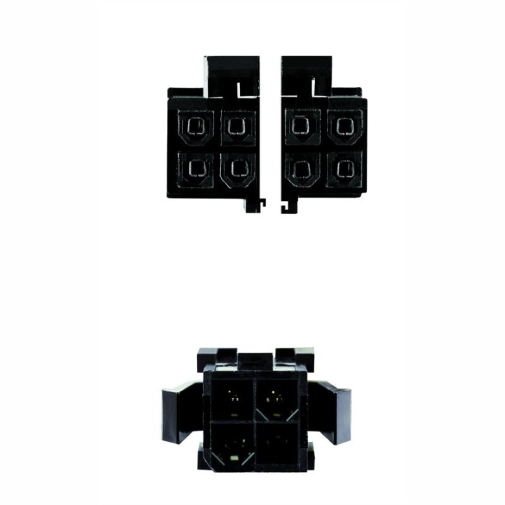 nanocable cable alimentacion 4pin/h 4+4pin/m, 15 c