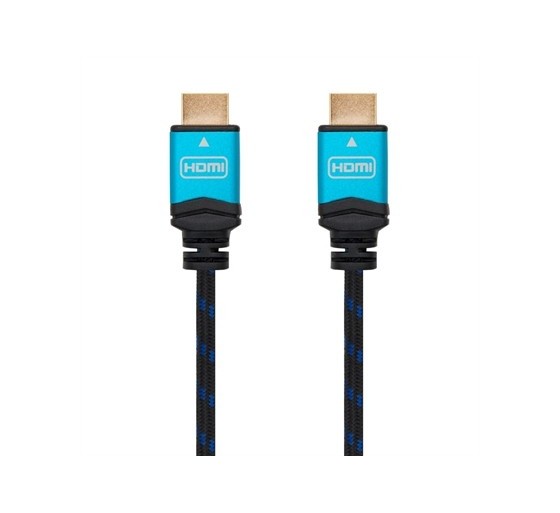 nanocable cable hdmi 2.0 nanocable 4k 0.5m    macho   macho    negro