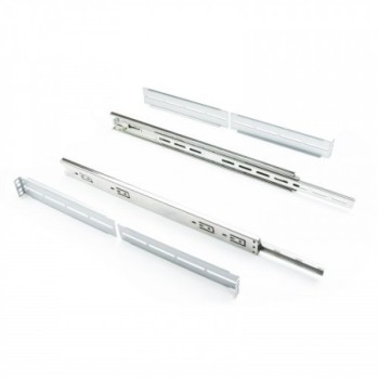 nanocable nanocable guias laterales telescopicas para caja rack de 19