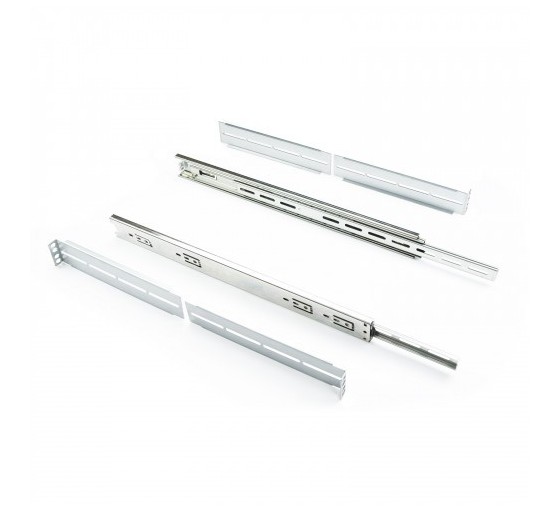 nanocable nanocable guias laterales telescopicas para caja rack de 19