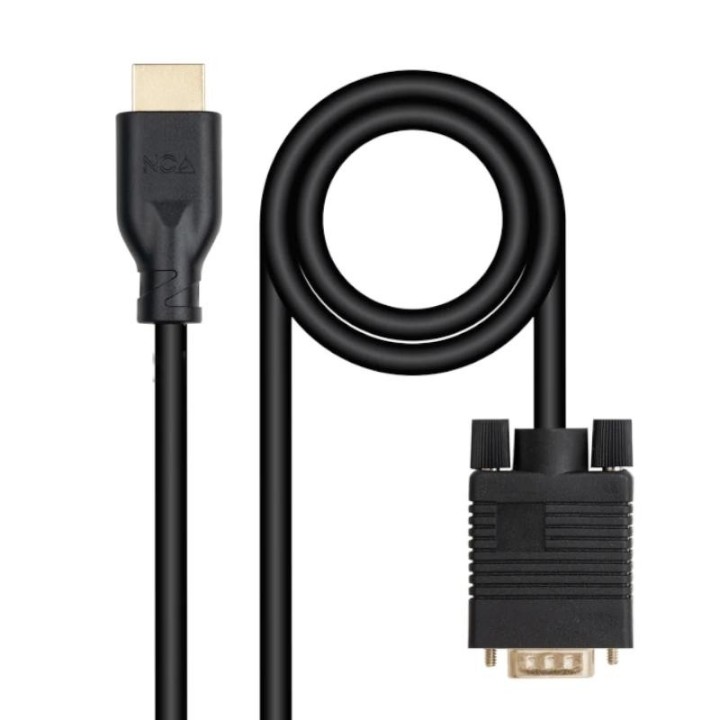 nanocable cable conversor vga a hdmi m m 1,8 m