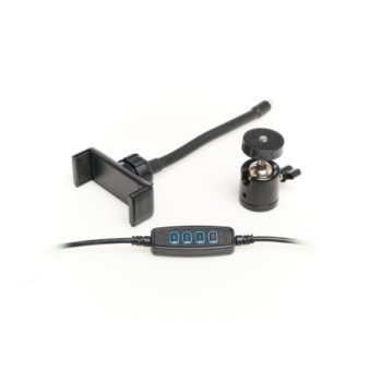 iggual kit aro luz led 10 + tripode 200 cm