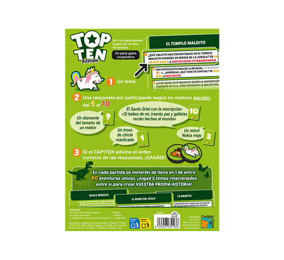 juegos juego de mesa top ten aventuras