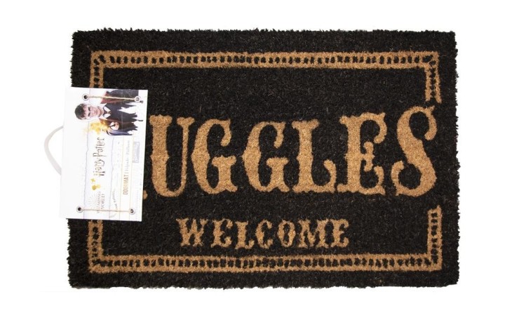 sd toys felpudo 60x40 harry potter muggles welcome