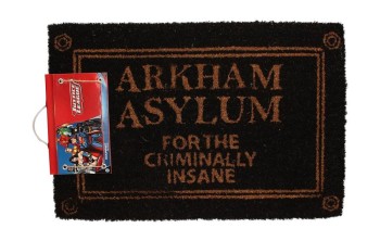 sd toys arkham asylum felpudo 60x40 dc comics