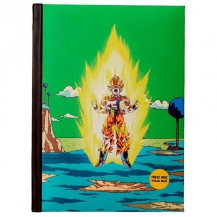 sd toys libreta sd toys dragon ball z batalla final namek con luz