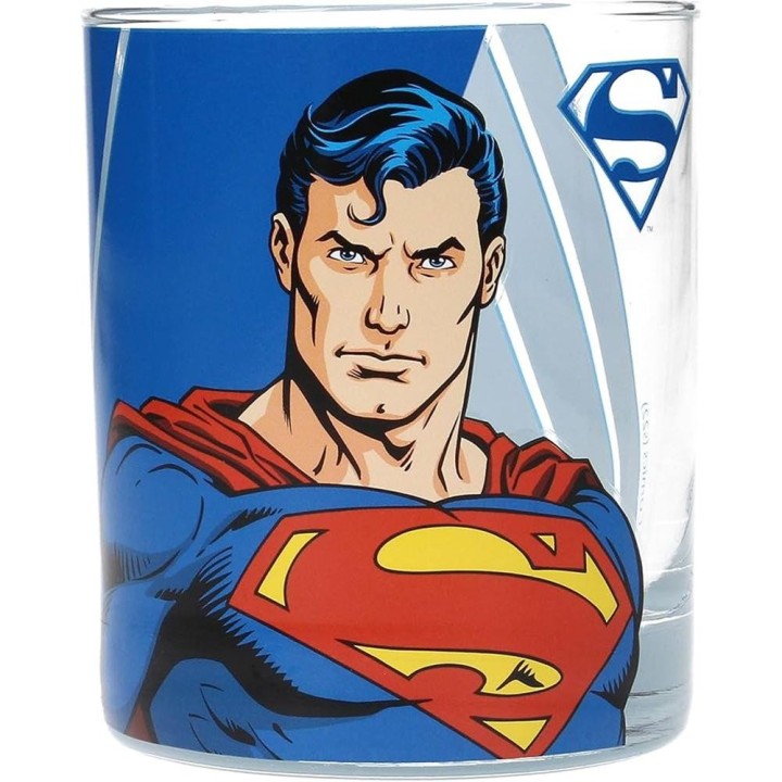 sd toys vaso de cristal sd toys universo dc superman