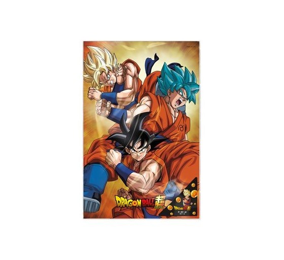 sd toys poster 3d 58x38 cm champa goku states dragon ball super
