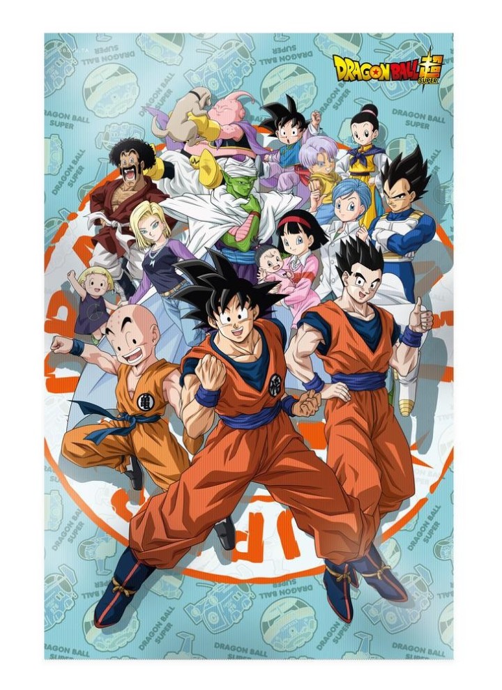 sd toys poster 3d 58x38cm universe survival dragon ball super