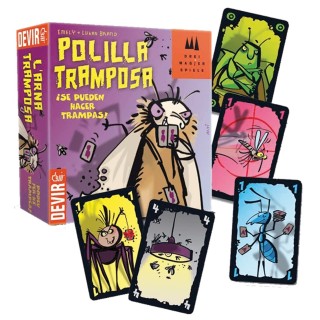devir juego de mesa devir la polilla tramposa pegi 7