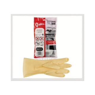 qalita paquete de 12 pares guantes satinado talla g qalita gu034