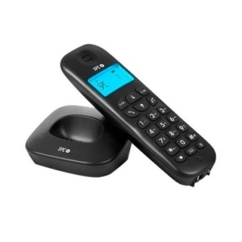 telefono inalambrico con pantalla iluminada y agenda para guardar 20 contactos. si buscas simplicida