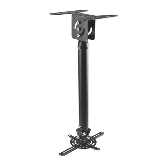 soporte proyector techo aisens universal giratorio inclinable extensible 20kg