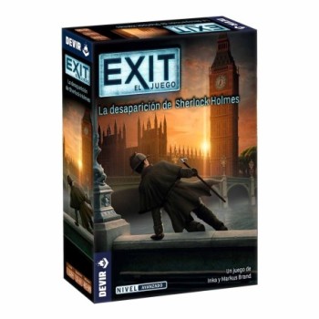 devir juego de mesa devir exit la desaparicion de sherlock holmes