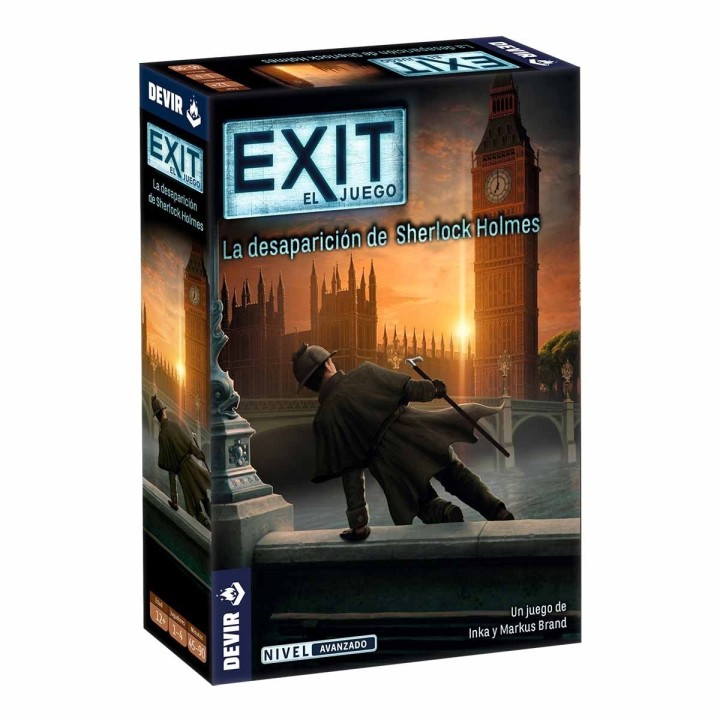 devir juego de mesa devir exit la desaparicion de sherlock holmes
