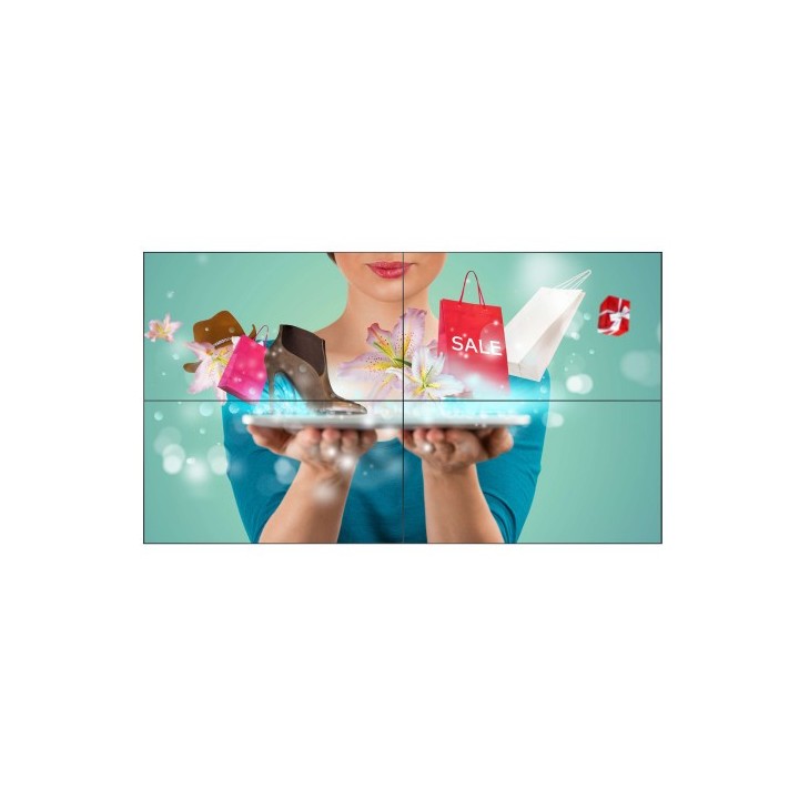 philips monitor philips 55 videowall / panel ips d led 16 9 / 1920x1080 500cd/m2 / 8ms / pixel pitch