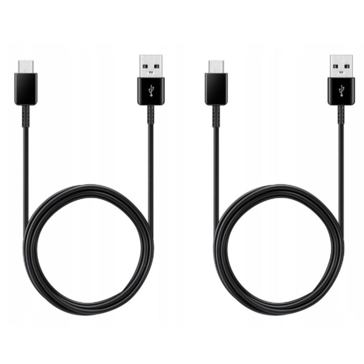 samsung cable usb tipo c a usb tipo a samsung 1.5m    macho   macho    negro 2 unidades