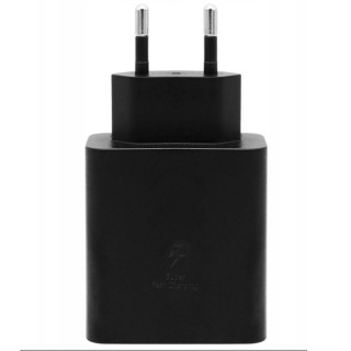 samsung cargador samsung 50w 2x usb tipo c negro + cable usb tipo c