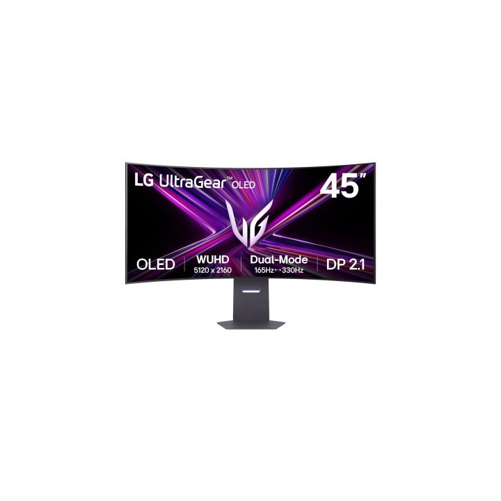 lg lg ultragear pantalla para pc 114,3 cm  45  5120 x 2160 pixeles oled negro