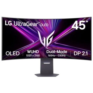lg monitor curvo gaming lg ultragear 45gx950a   b 44.5 pulgadas 5k 165hz