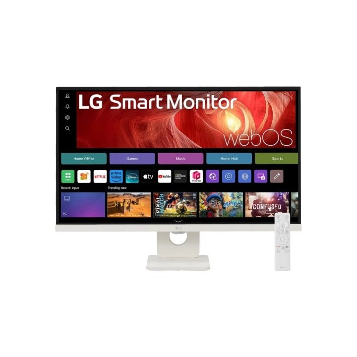 lg monitor lg 27u731sa w   monitor myview 27, panel ips,  3840 x 2160 , 60hz, 5ms  gtg , webos 24, d