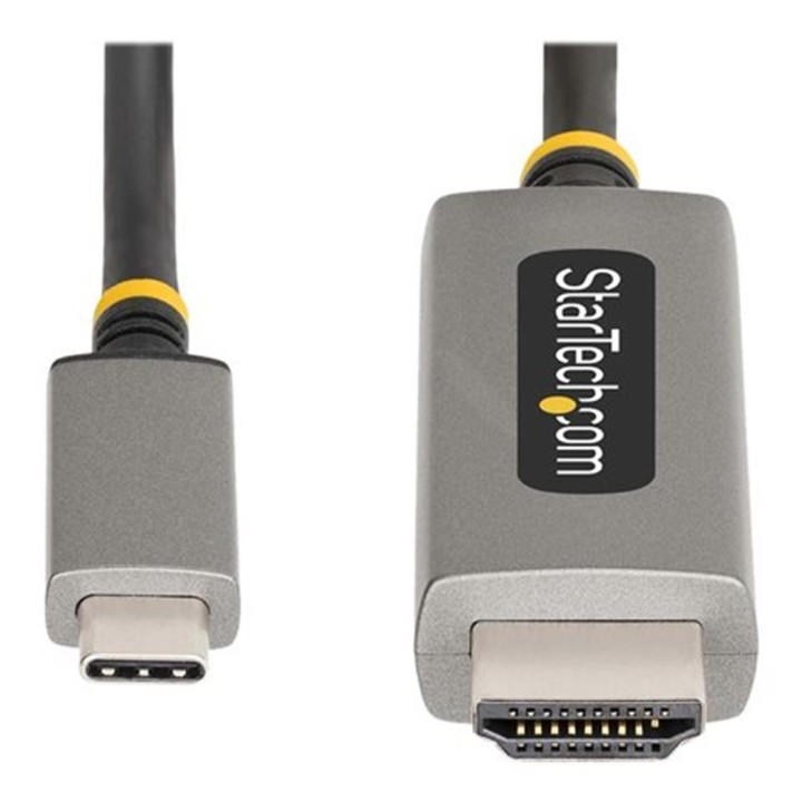 startechcom cable usb tipo c a hdmi startech 2m    macho   macho    gris