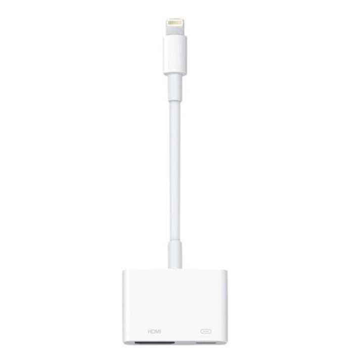 apple adaptador lightning a hdmi   lightning apple macho   hembra   blanco