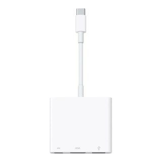 apple adaptador usb tipo c a hdmi   usb tipo a   usb tipo c apple macho   hembra    blanco