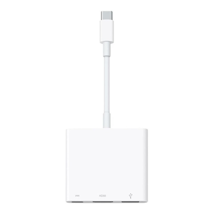 apple adaptador usb tipo c a hdmi   usb tipo a   usb tipo c apple macho   hembra    blanco