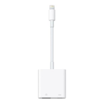 apple adaptador lightning a usb tipo a   lightning apple macho   hembra