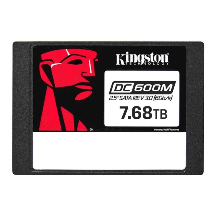 kingston disco duro interno solido ssd kingston data center 600m 7.68tb 2.5 pulgadas sata 6gb   s