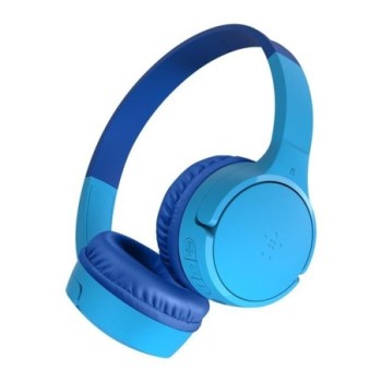 belkin auriculares belkin aud002btblv3 inalambrico azul kids