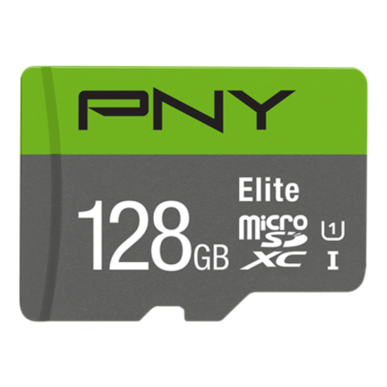 micro sd pny 128gb elite uhs i c10 r100