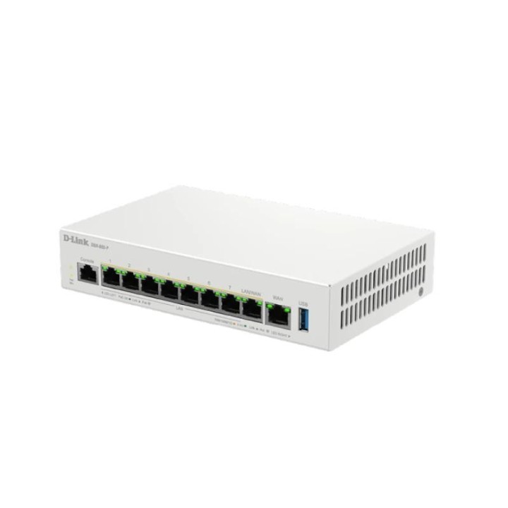 d link dbr 600 p router poe 9x2.5g 120w