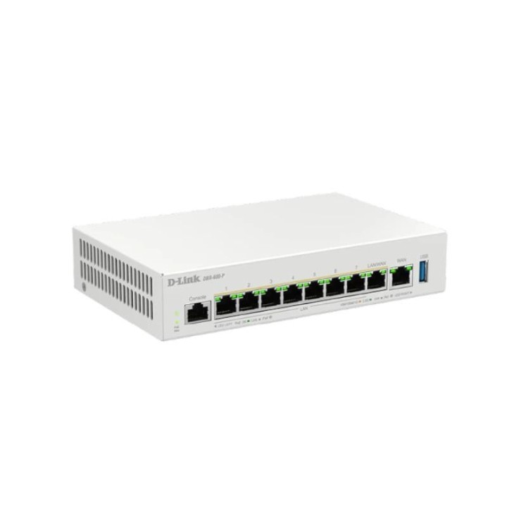 d link dbr 600 p router poe 9x2.5g 120w