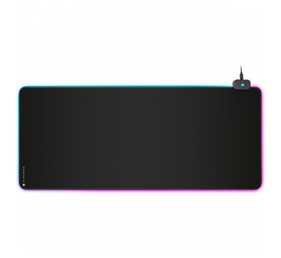 corsair corsair mm700 rgb alfombrilla de raton para juegos negro