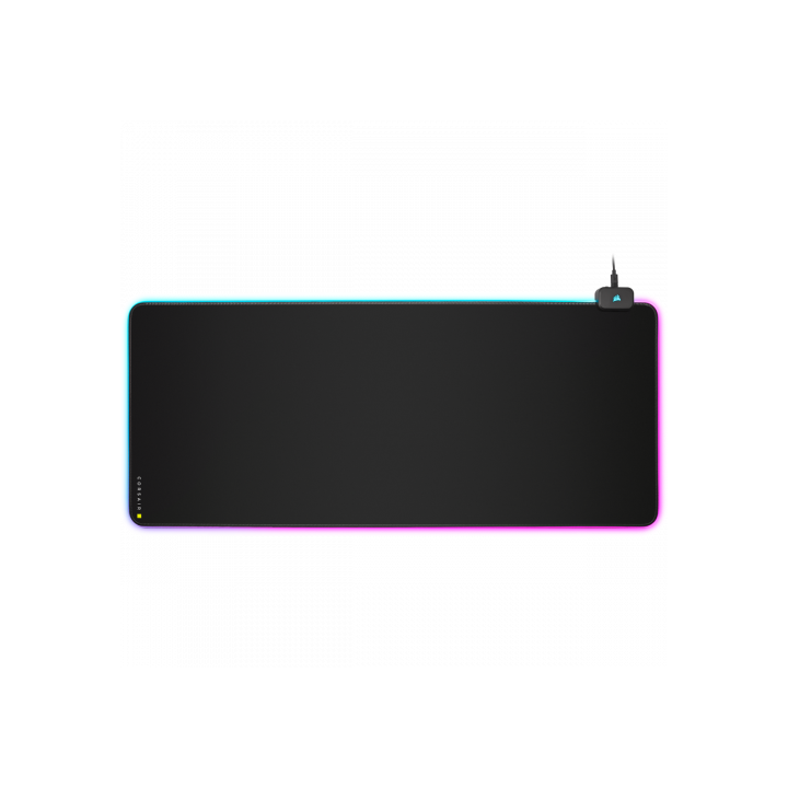 corsair corsair mm700 rgb alfombrilla de raton para juegos negro