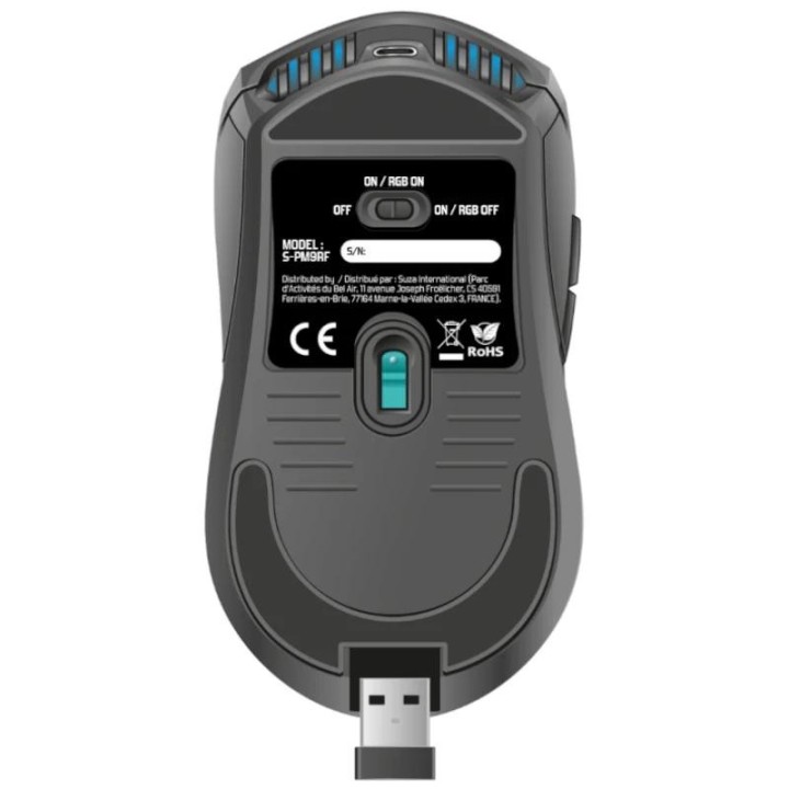 spirit of gamer raton inalambrico pro m9 rgb