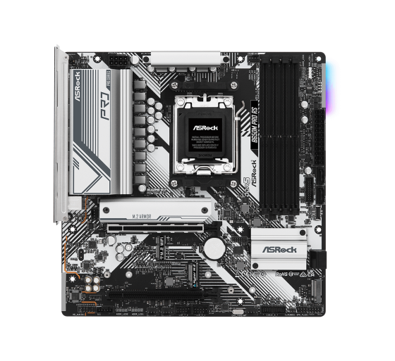 asrock asrock b650m pro rs amd b650 zocalo am5 micro atx