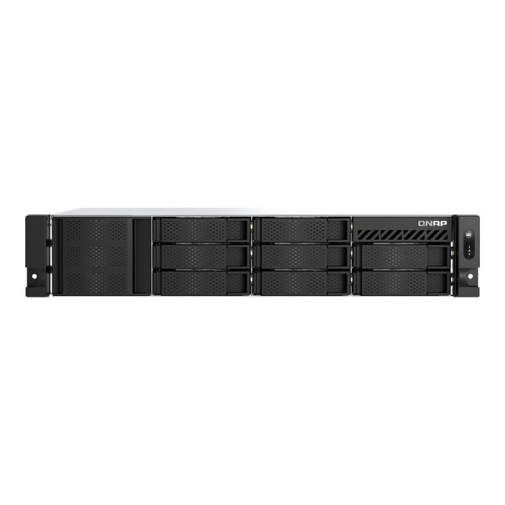 qnap servidor nas qnap ts   855eu 8 bahias 2u rack 8gb gigabit ethernet
