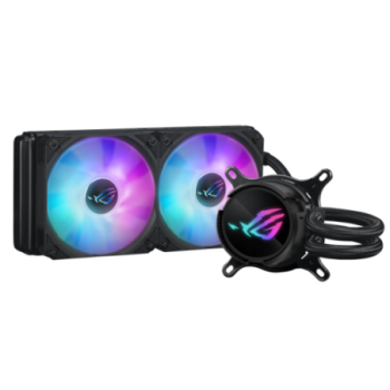 asus asus rog strix lc iii 240 argb procesador kit de refrigeracion liquida 12 cm negro