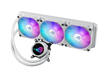asus asus rog strix lc iii 360 argb white edition procesador kit de refrigeracion liquida 12 cm blan