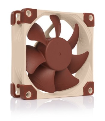 noctua noctua ventilador caja nf a8 pwm, 80mm fan, 80x80x25mm, 12v, 2200rpm/1750rpm/450rpm, 17,7 db