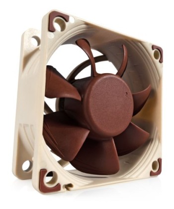 noctua noctua ventilador caja nf a6x25 pwm, 60mm fan, 60x60x25mm, 12v, 3000rpm/2300rpm/550rpm, 19,3