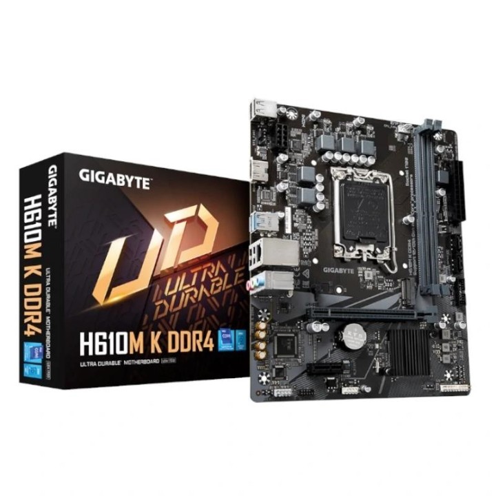 gigabyte placa base h610m k ddr4  matx 1700