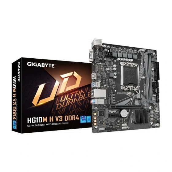 gigabyte placa base h610m h v3 ddr4  matx 1700