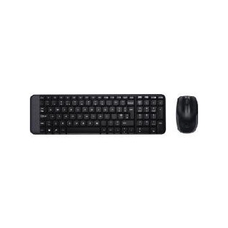 logitech teclado + mouse logitech mk220 wireless inalambrico ingles  eeuu